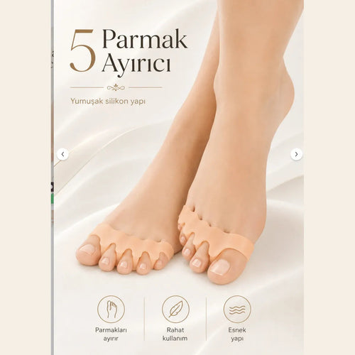 Halluxe · Beş Parmak Ayırıcı